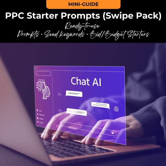 PPC Starter Prompts — Launch Amazon Ads in 10 Minutes