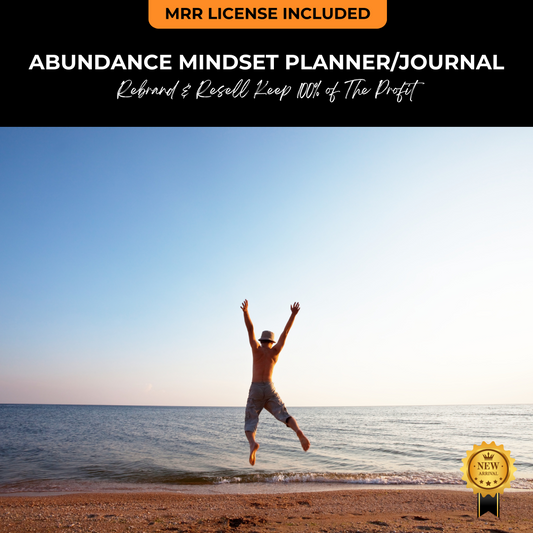 Abundance Mindset Journal & Planner