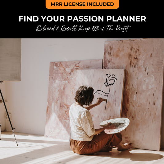 Find Your Passion Planner – Discover Your Purpose & Monetize Your Journey!