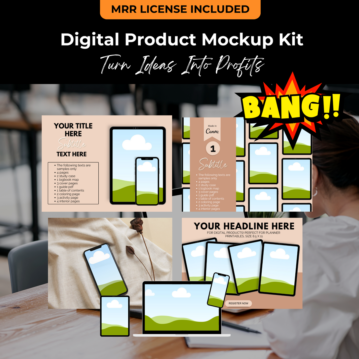 Done-For-You Digital Product Mockup Kit